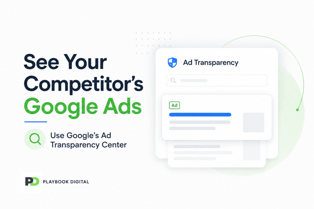 How to use Ad Transparency to see competitors Google Ads