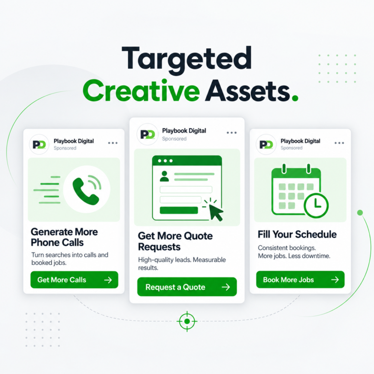 Samples of different creatives for meta ads